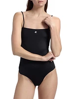 AC Tech Crêpe One-Piece Swimsuit