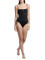 AC Tech Crêpe One-Piece Swimsuit