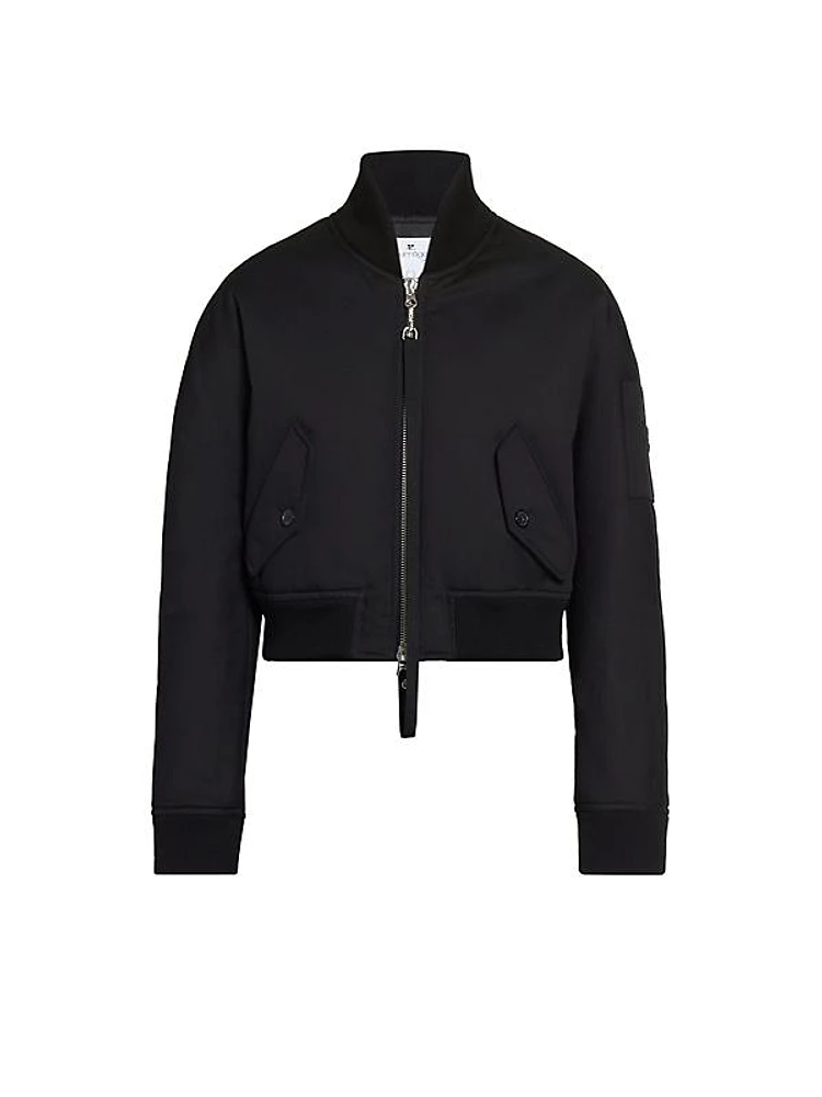 Crop Bomber Jacket