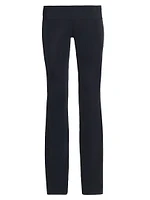 Stretch-Scuba Boot-Cut Pants