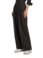 Pleated Trouser Jeans
