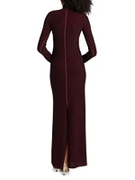 Lilith Turtleneck Maxi Dress