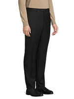 Basic Extended-Tab Wool Trousers