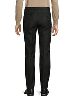 Basic Extended-Tab Wool Trousers