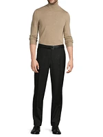 Basic Extended-Tab Wool Trousers