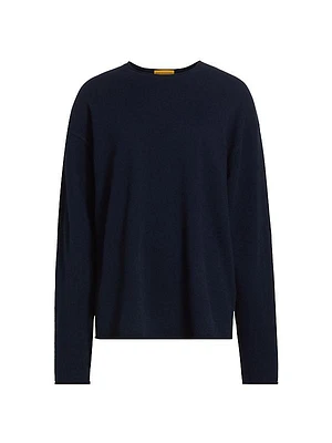 Cashmere Oversized Crewneck Sweater