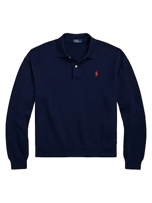 Arctic Fleece Polo Pullover