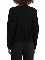 Kalia Crystal-Trim Sweater