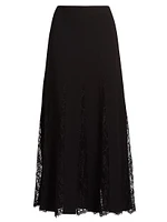 Mira Lace A-Line Maxi Skirt