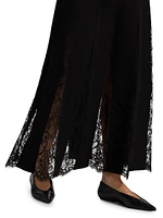 Mira Lace A-Line Maxi Skirt