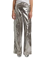 Beatriz Wide-Leg Cargo Pants