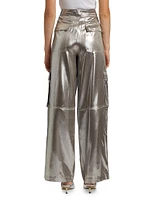 Beatriz Wide-Leg Cargo Pants