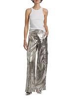 Beatriz Wide-Leg Cargo Pants