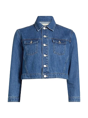 Koda Crop Denim Jacket