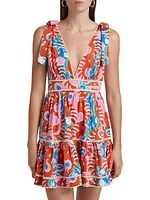 Cara Bow Minidress