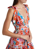 Cara Bow Minidress