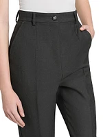 Wool Tailored Slim-Fit Trousers