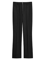 Pleated Stretch Pants