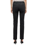 Pleated Stretch Pants