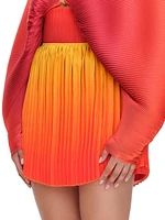 Kata Ombré Pleated Corset Skort