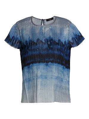 Hailey Printed Organza Top