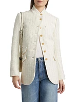 Slade Long Tweed Blazer