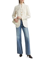 Slade Long Tweed Blazer