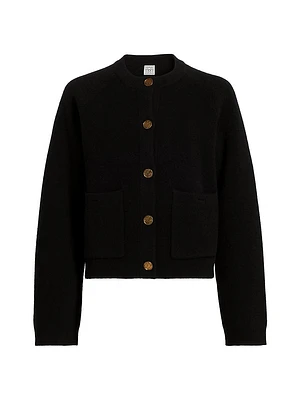 Hammered Button Cardigan