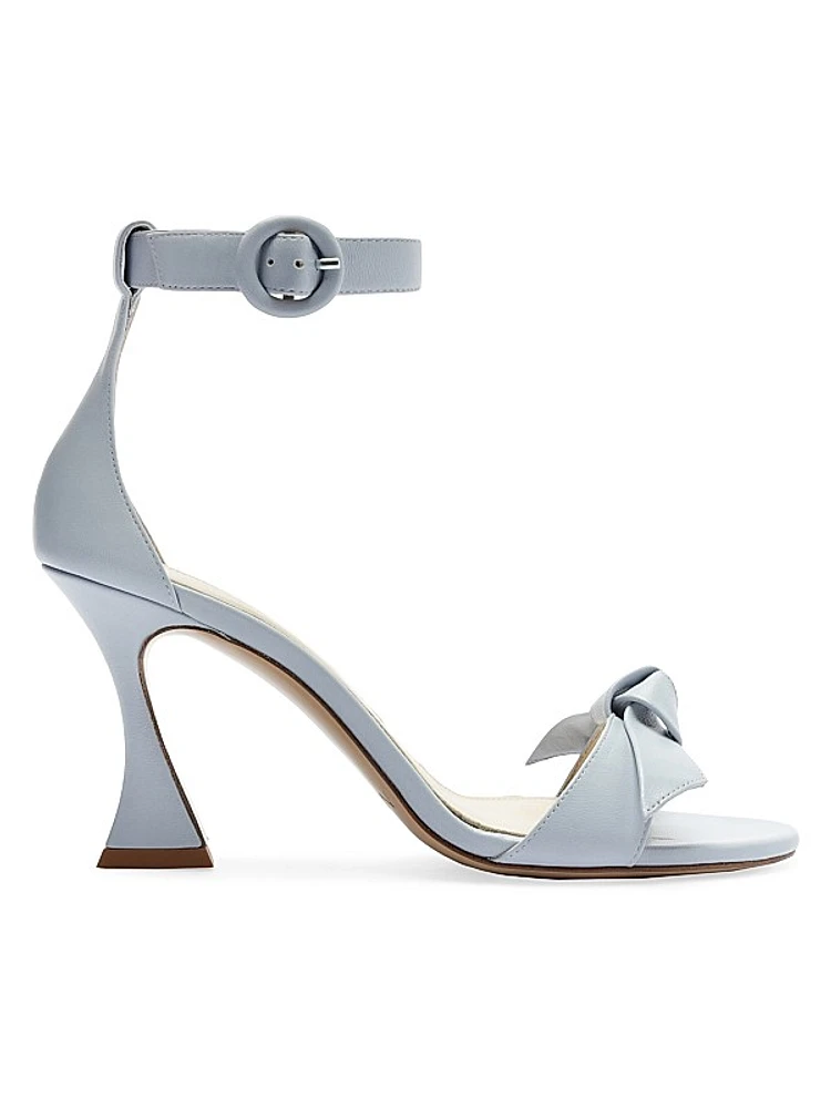 Clarita Buckle 60MM Leather Sandals