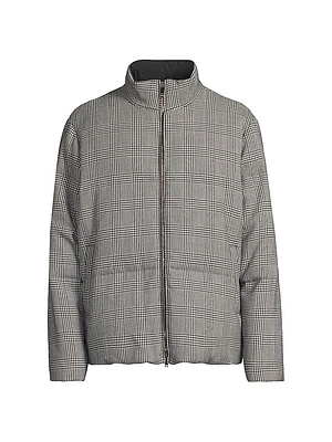 O-4 Bar Reversible Funnel-Neck Jacket
