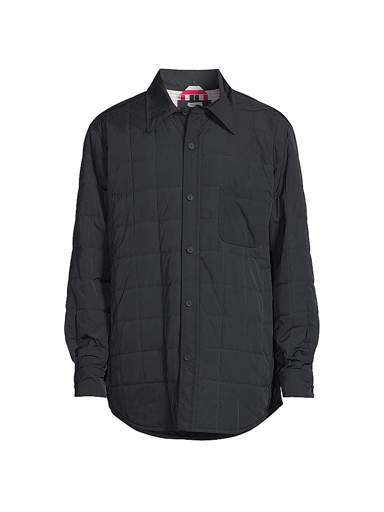 O Down-Filled Shirt Jacket