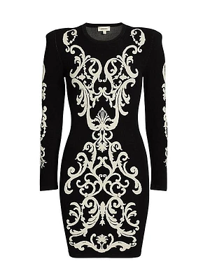 Amadi Jacquard Minidress