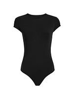 Butter Luxe Cap-Sleeve Bodysuit