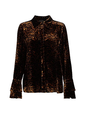 Heritage The Fiora Leopard Top