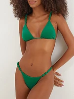 Atena Beaded Triangle Bikini Top