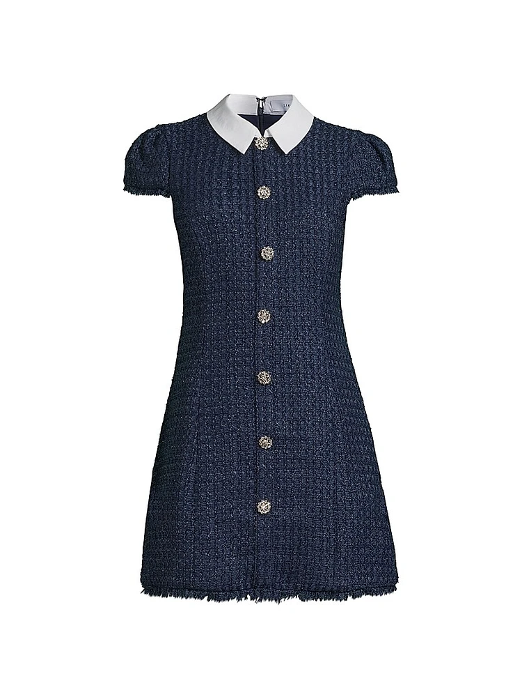 Riello Tweed Minidress