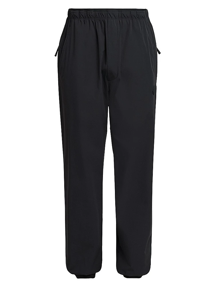 Logo Patch Pants