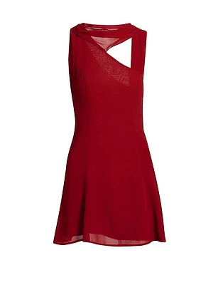 Rossi Asymmetrical Cocktail Dress
