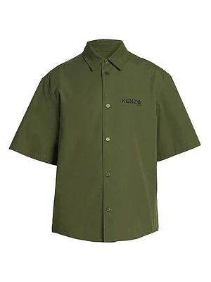Boke Cotton Short-Sleeve Shirt
