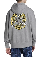 Kenzo Verdy Market Tiger Cotton Hoodie