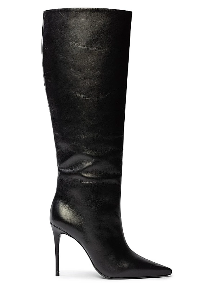 Ally Leather 100MM Boots