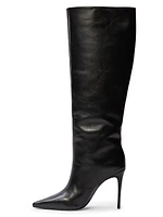 Ally Leather 100MM Boots