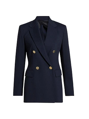 Lerici Jersey Double-Breasted Blazer