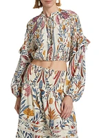 Romantic Lightness Long-Sleeve Blouse