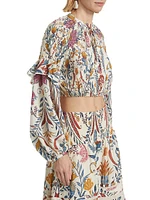 Romantic Lightness Long-Sleeve Blouse