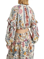 Romantic Lightness Long-Sleeve Blouse