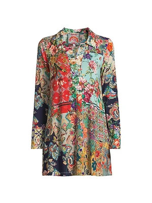 Janie Favorite Floral Swing Tunic