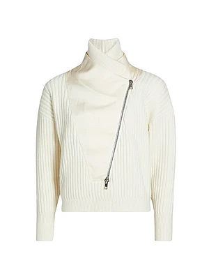 Rochelle Rib-Knit Sweater