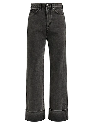 Taylor High-Rise Wide-Leg Jeans