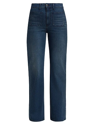 Crosbie High-Rise Wide-Leg Jeans